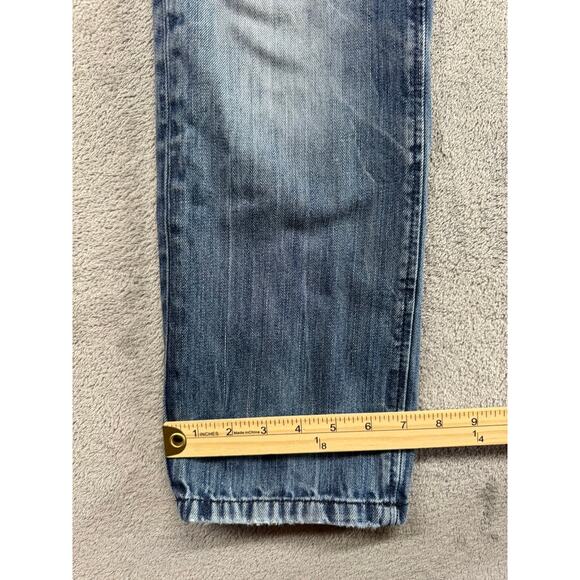 Energie Jeans Bow Mens‎ Blue 32x32 Y2K Denim Straight Faded - Picture 7 of 9